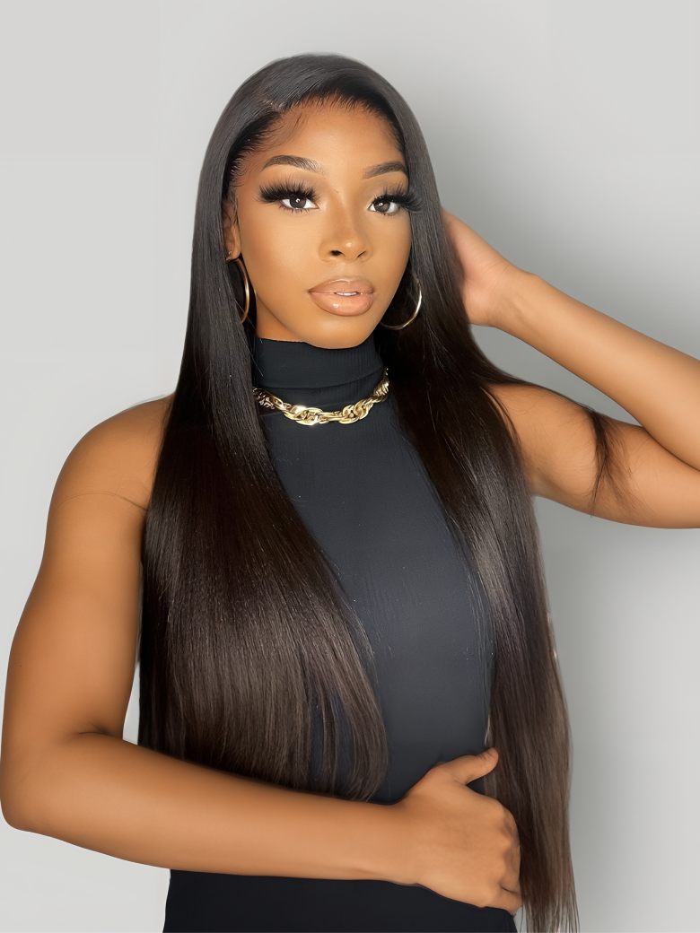 Nadula Super Thick 13x4 Lace Front Silky Straight Human Hair2