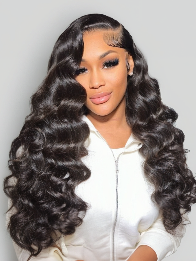 
        Nadula Bye Bye Knots Wig 7x5 Body Wave Pre Bleached Invisible Knots Glueless Wig For Sale    