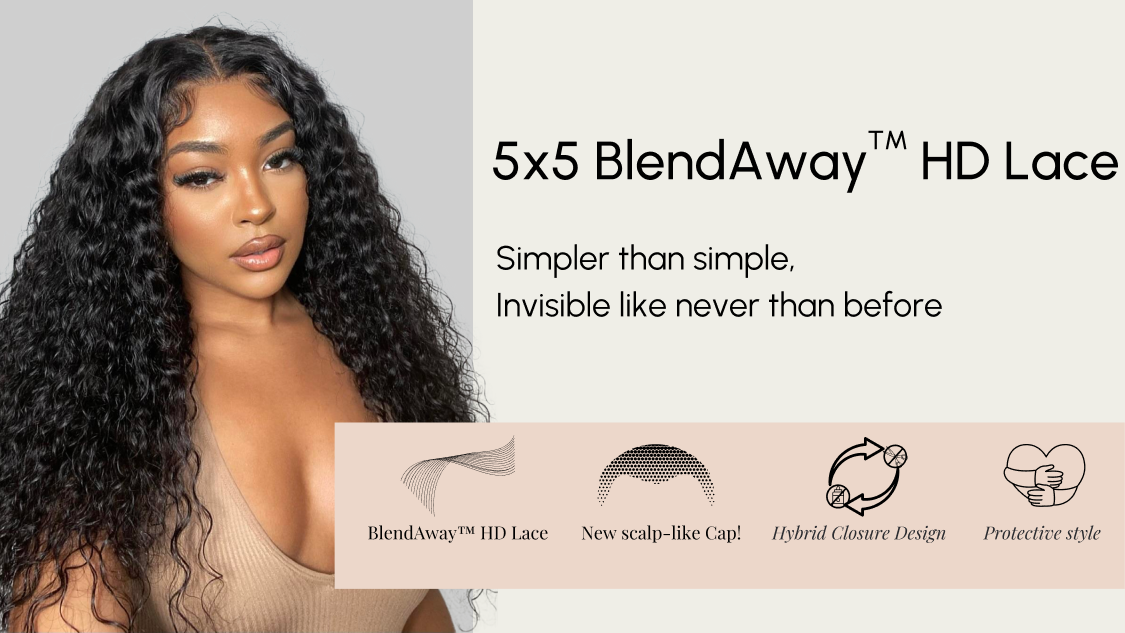 
    Nadula 7x5 BlendAway™ HD Lace Body Wave Pre Everything Glueless Human Hair Wig Match All Skin Tones