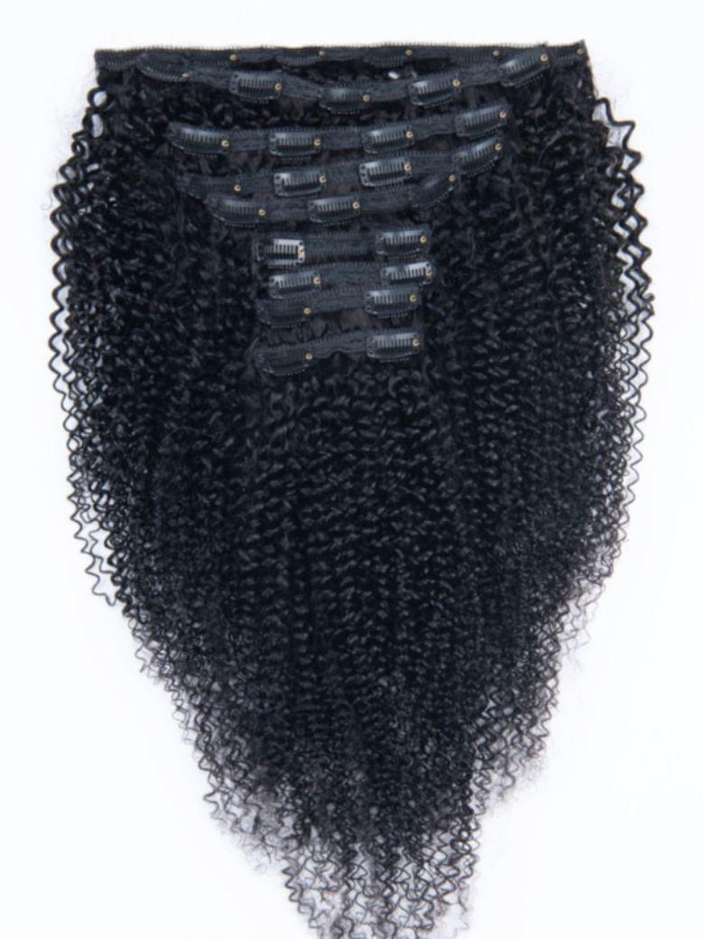 Nadula Clearance Sale 145g To 200g Clip In Kinky Curly Hair Extensions 9Pcs/set