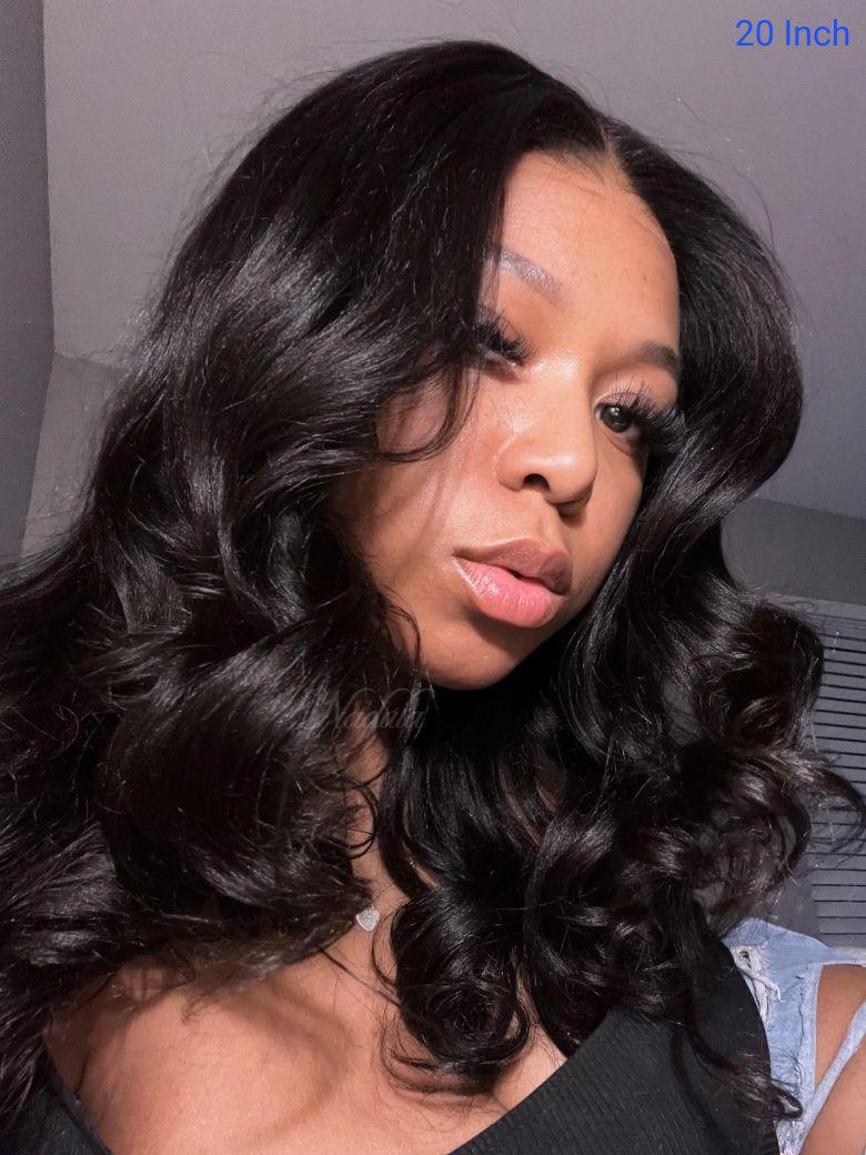 BOGO Free Nadula 20 Inch Body Wave U Part Hair Affordable Wigs For Women