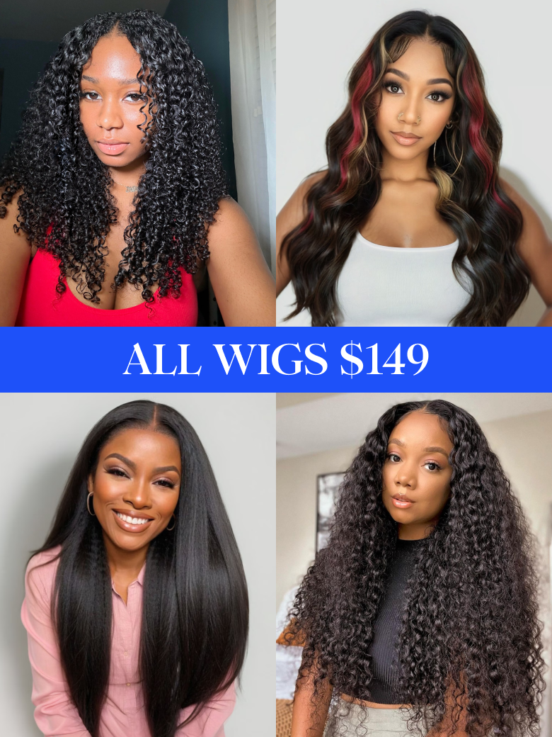 [All Wigs $149] Nadula 26"Lace Frontal Wig Long Inch HD Lace Wig For Crazy Flash Deal