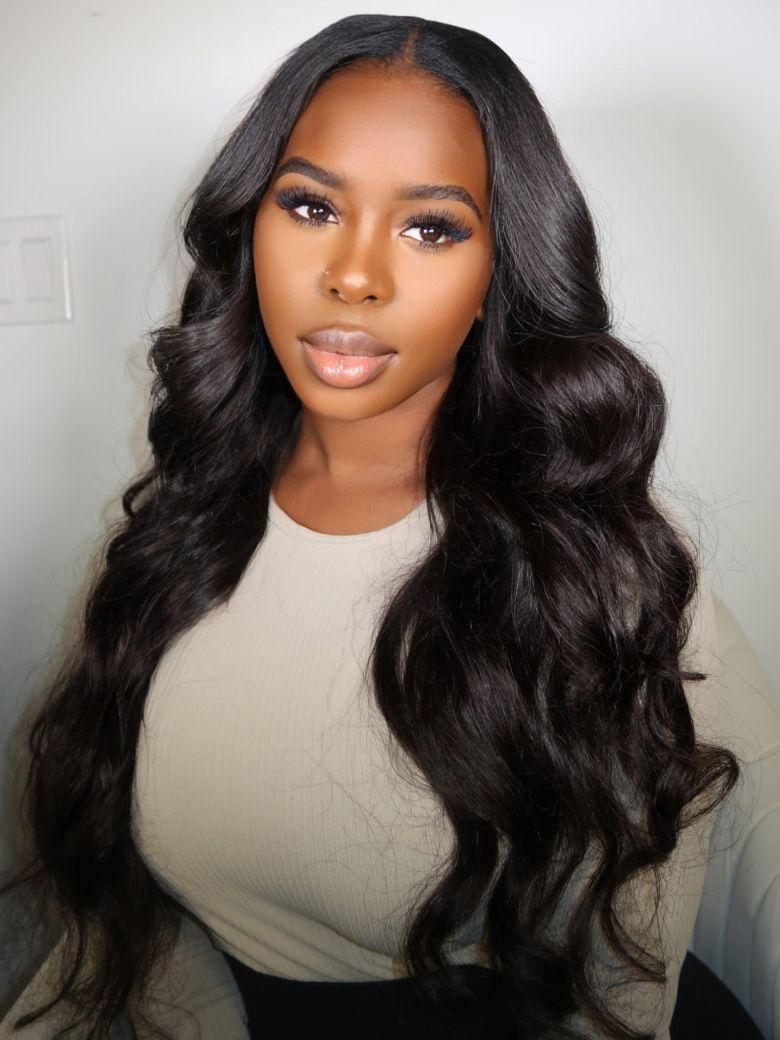 
    Nadula Hair V Part Body Wave Wig No Leave Out Beginner Friendly Affordable U Part Wig