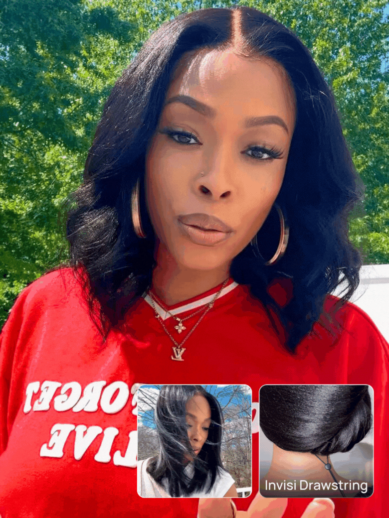 Nadula Bye Bye Knots Yaki Straight Bob Wig 7x5 Pre-Bleached3