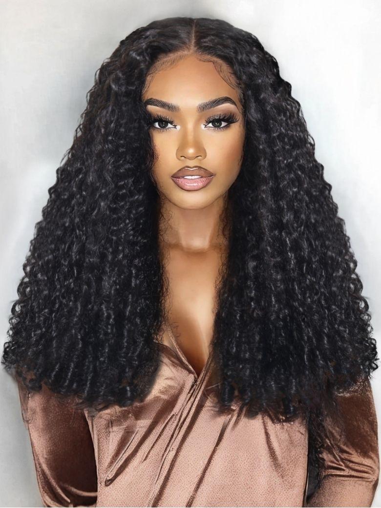 Nadula 3 Bundles Virgin Hair Spiral Curls Water Curly Hair Twist Out At The End Human Hair Weave Free Shipping