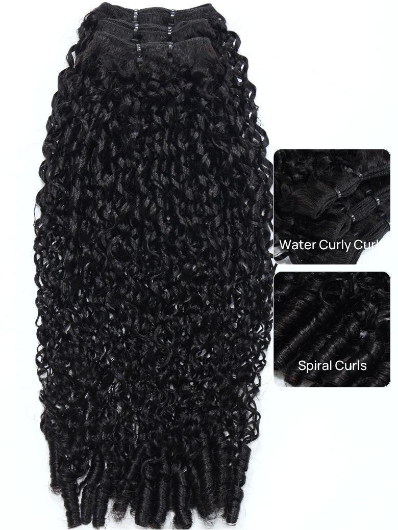 Nadula Virgin Hair Brazilian Water Wave Hair Weave 1 Bundle3