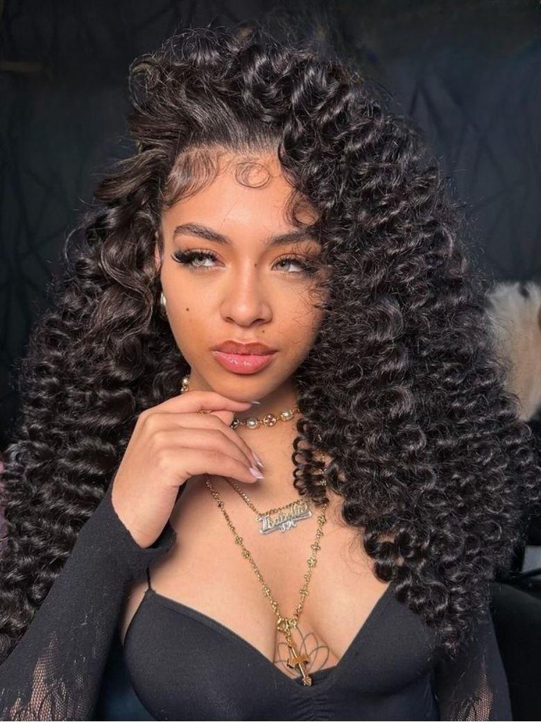 Nadula 3 Bundles Virgin Hair Spiral Curls Water Curly Hair Twist Out At The End Human Hair Weave Free Shipping2