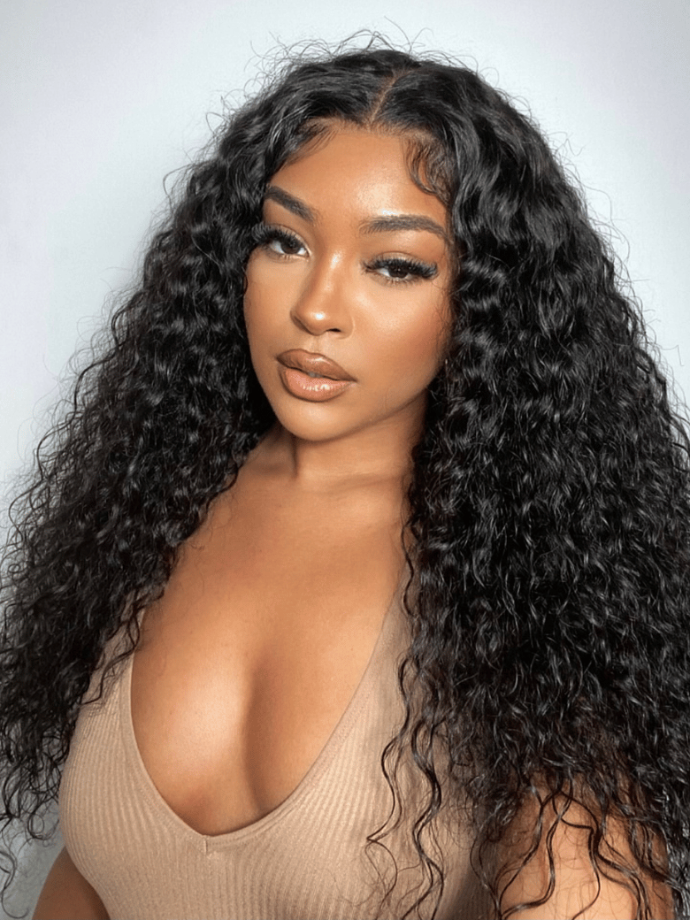 BOGO Free | Nadula 7x5 Bye Bye Knots Invisible Knots Water Wave 180% Density Glueless Wig