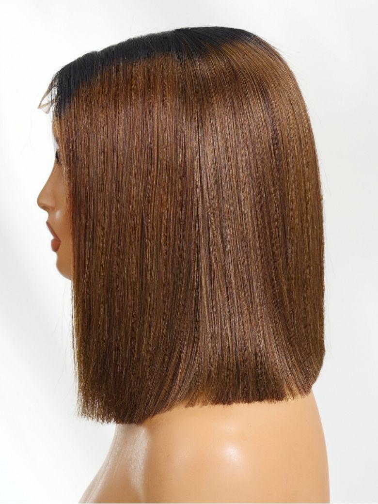 Nadula Silky Blunt Cut Glueless 2x6 Lace Closure Wig Shoulder Length Bob Wigs Pre Plucked & Bleached Lace Wigs3