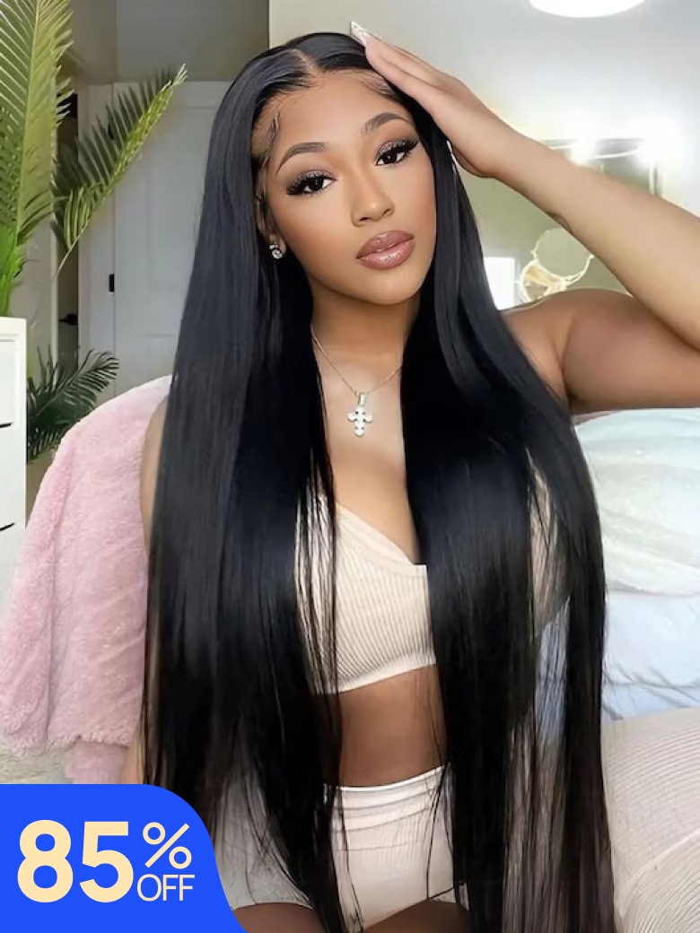 Nadula Flash Sale Straight Hair Wig 4x0.75 T Part And 13x4 Pre everything Invisible Lace Put On And Go Human Hair Wigs