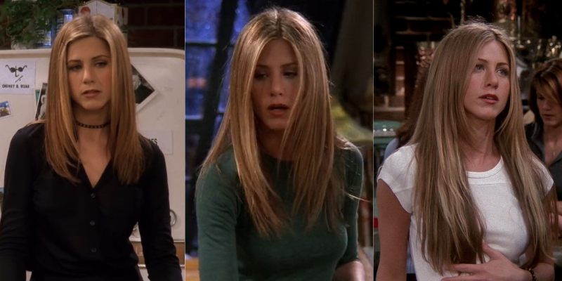 Rachel Green's hair season 4-6