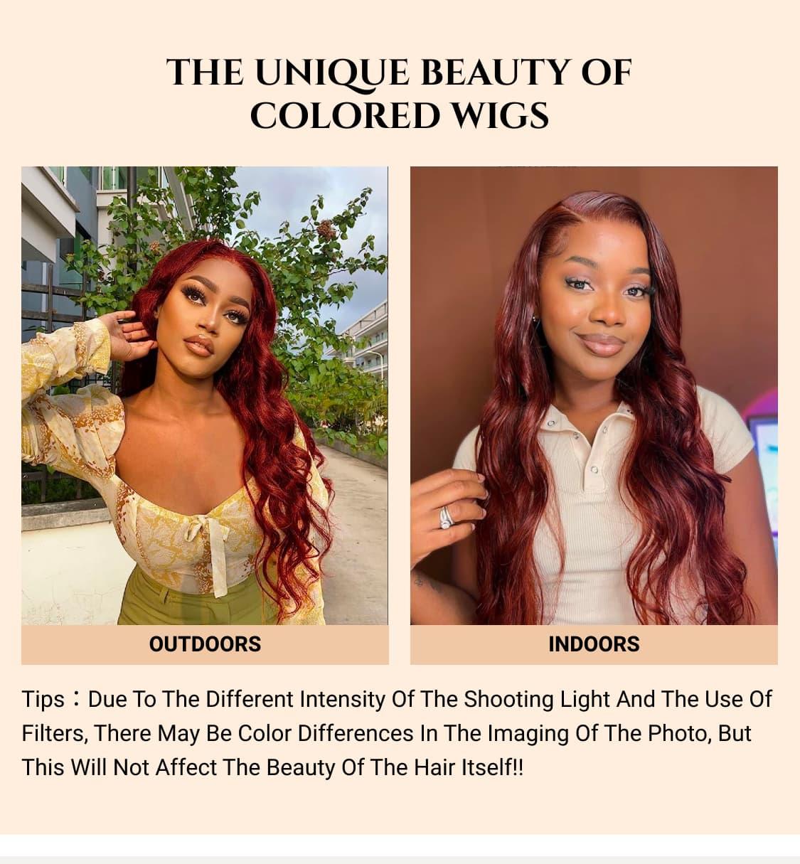 
        Sara Same Wig | Nadula Bye Bye Knots Wig 7x5 Reddish Brown Body Wave Pre Bleached Invisible Knots Glueless Wig    