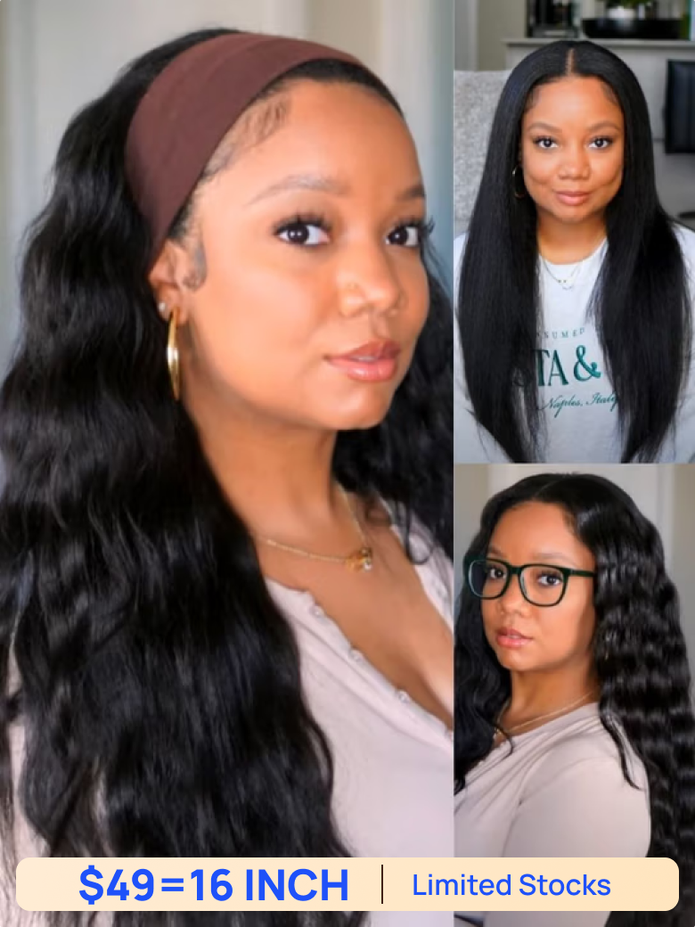 Nadula Flash Sale Kinky Straight U Part Wigs And 4x0.75 Lace Part Wigs Beginner Friendly Human Hair Wigs Natural Hairline