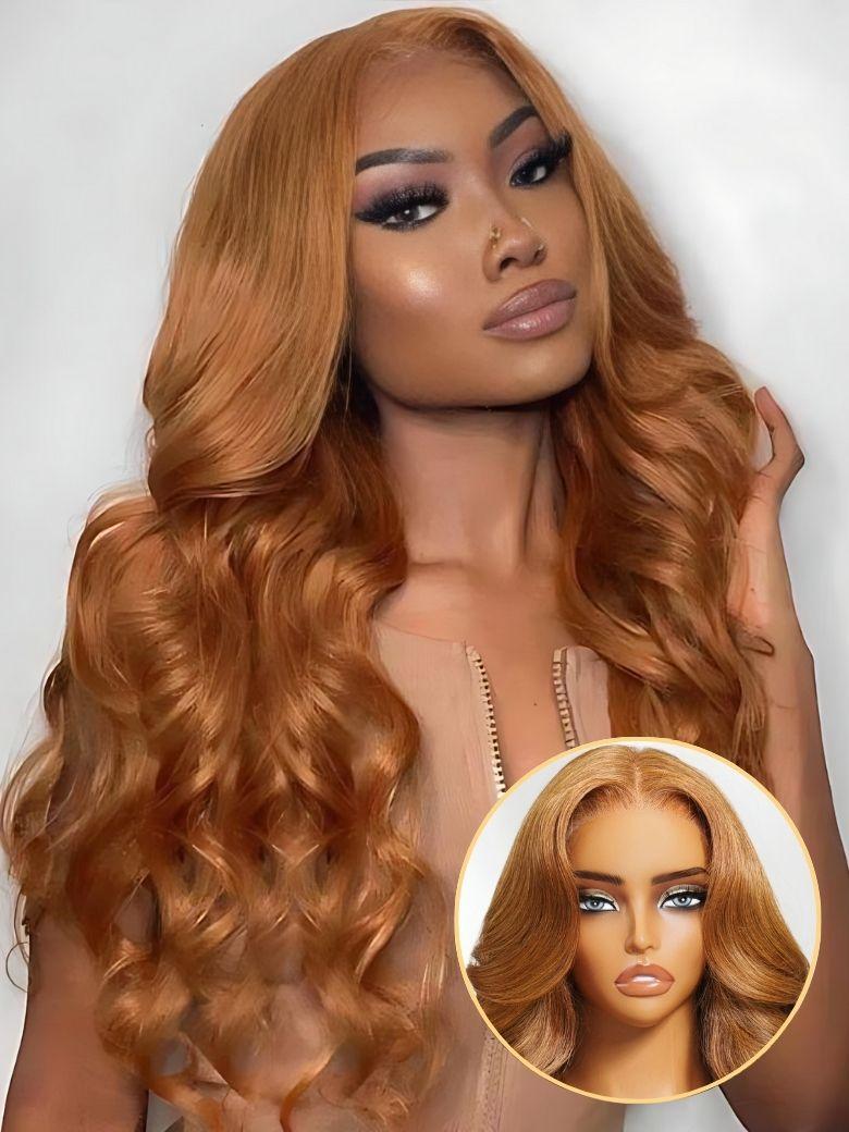 Nadula 13x4 Pre everything™ Honey Brown Body Wave Ear To