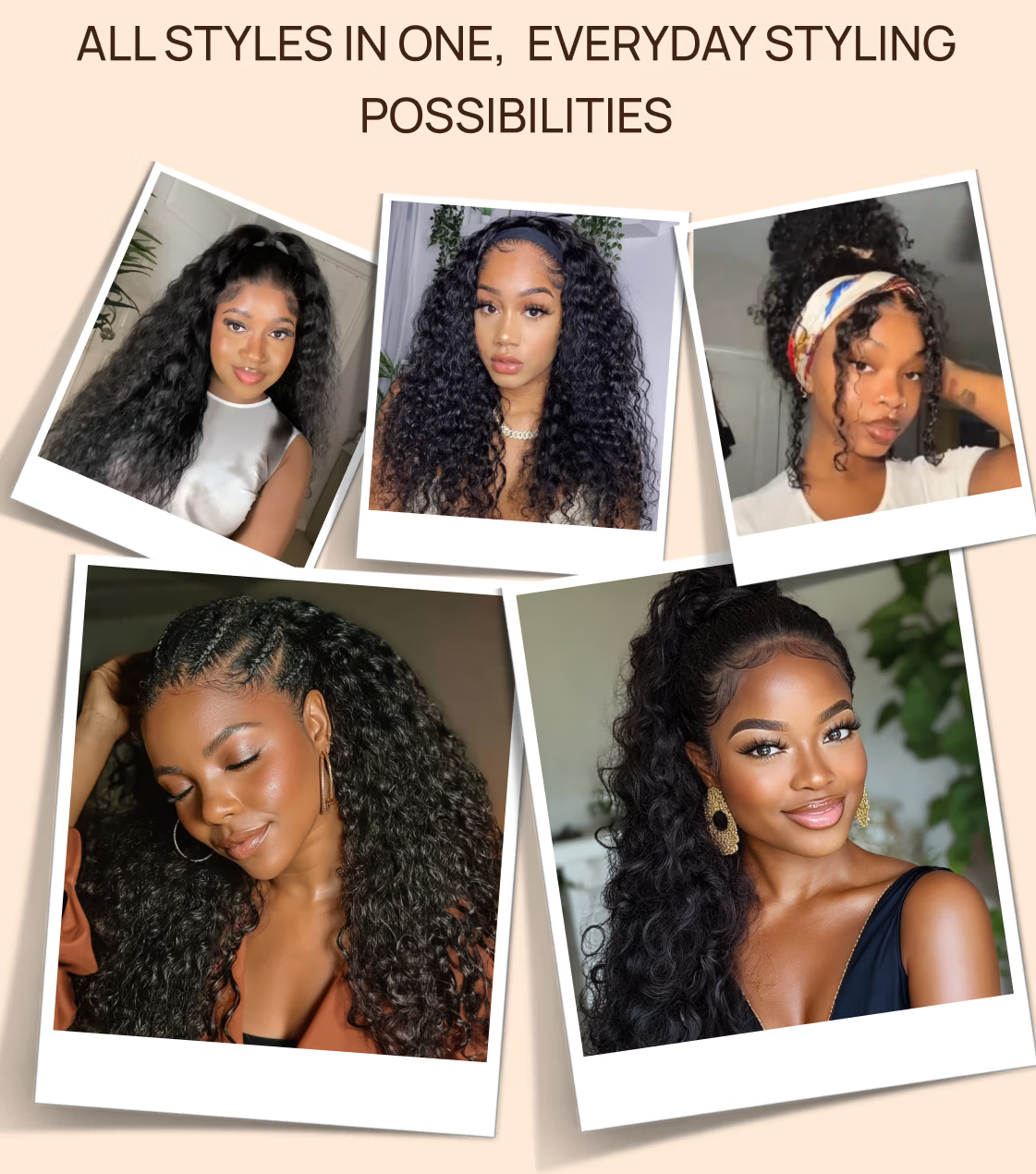half wig styles