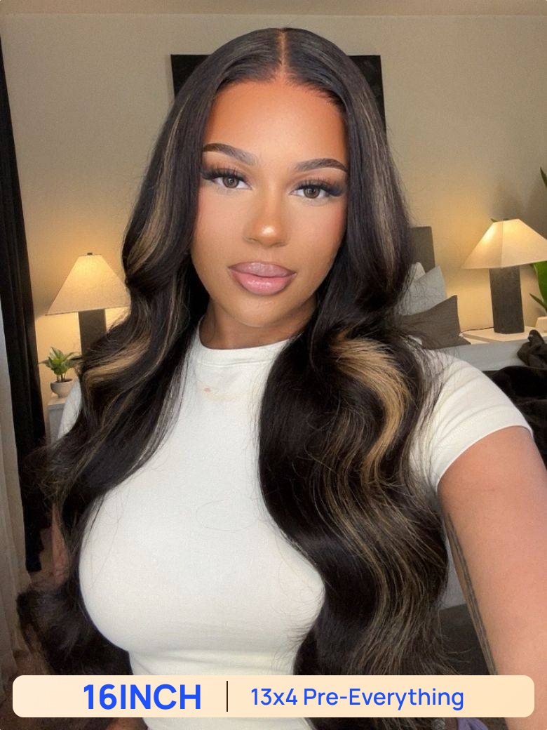 BOGO Free | Nadula 16 Inch 13x4 Lace Balayage Highlights