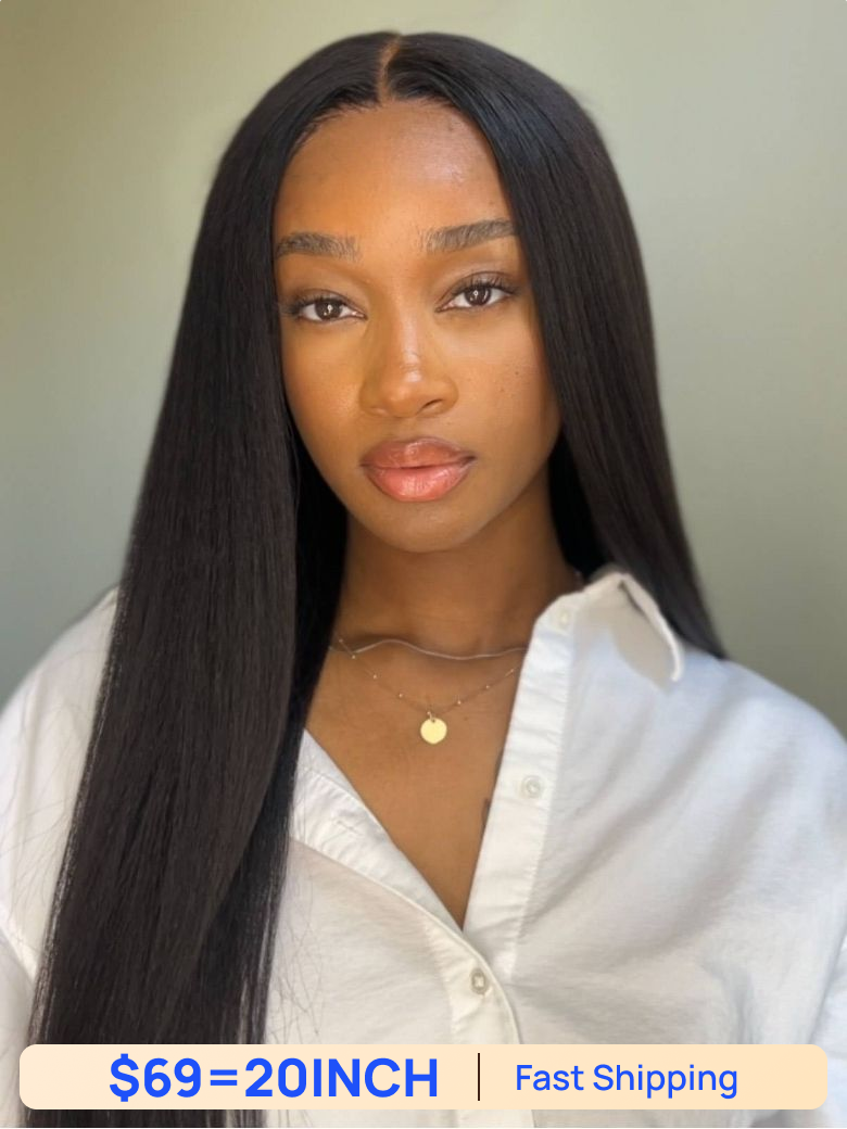 Nadula Flash Sale Kinky Straight Wigs Affordable U & V