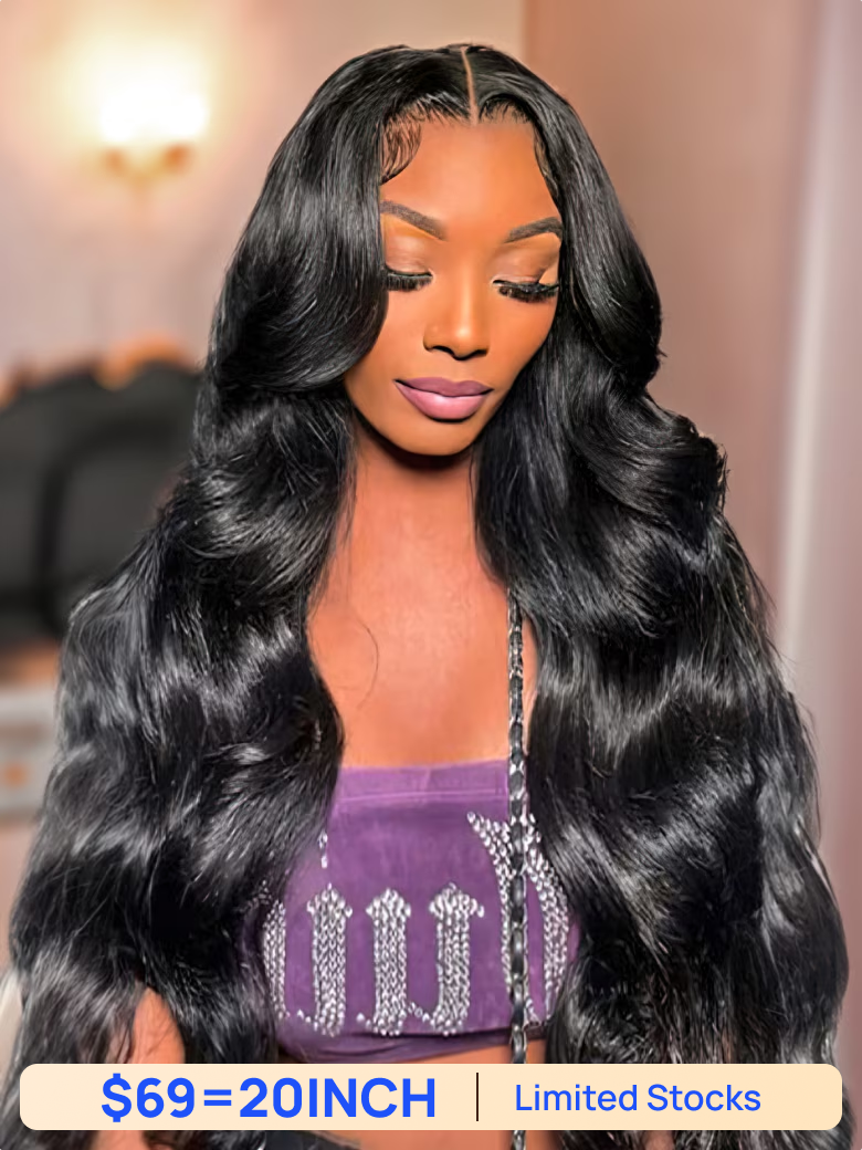 Nadula Flash Sale V Part Wig Body Wave Human Hair Wigs No Leave Out Beginner Friendly 150% Density