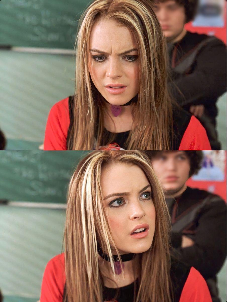 Lindsay Lohan Freaky Friday Hair