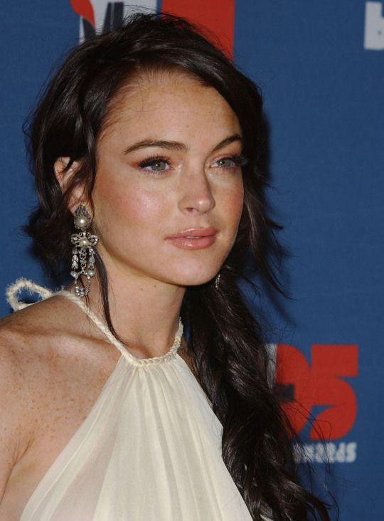 Lindsay Lohan Black Hair​