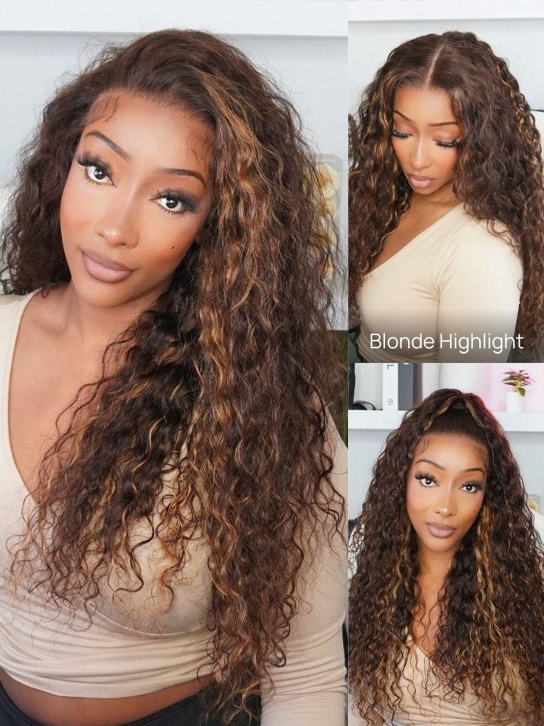 Nadula 7x5 Bye Bye Knots Water Wave Highlight Wig Deep2