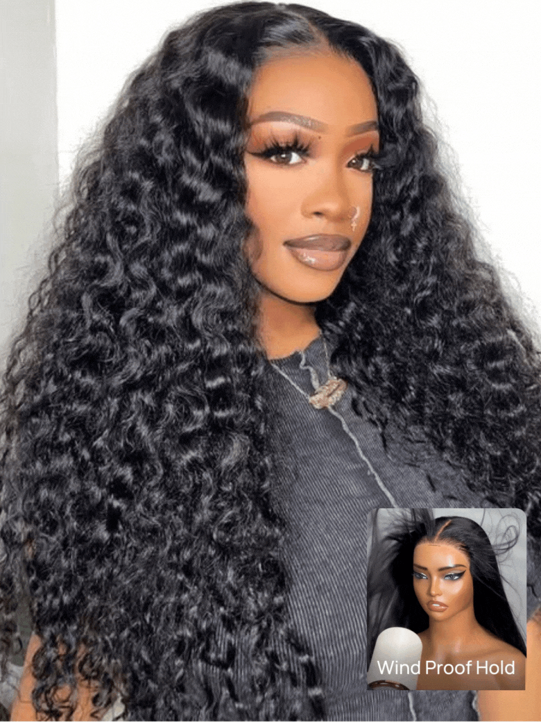 
    Nadula Flash Sale 3D Body Wave Pre Bleached Put on and Go Lace Closure Glueless Human Hair Wig