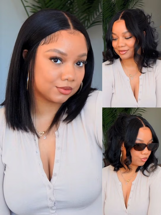 Nadula Flash Sale Yaki Straight Hair Wig 7x5 Byebye Knots