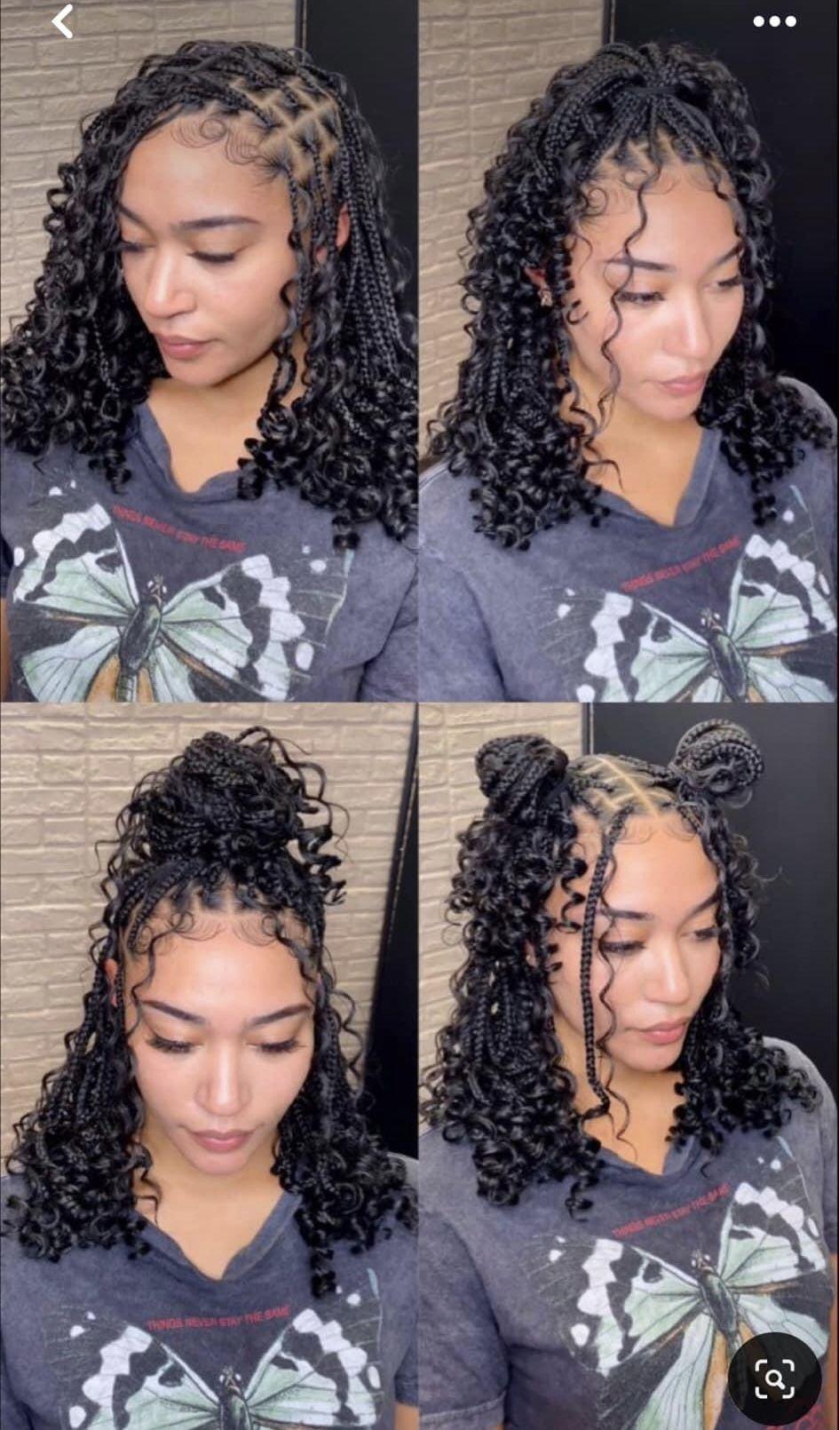 Boho Braids Bob Style