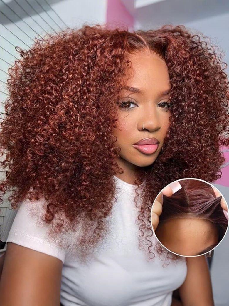 Nadula Pre Everything Wig 2.0™ Reddish Brown 13x4 Transparent Lace