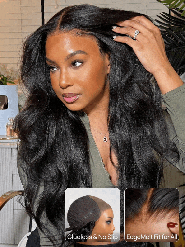 Nadula No Slip Wig Upgrade 2.0 Yaki Straight 7x5 And
