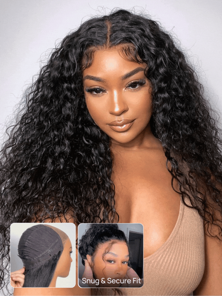 Nadula 7x5 No Slip Wig 2.0™ Invisible Knots Water Wave