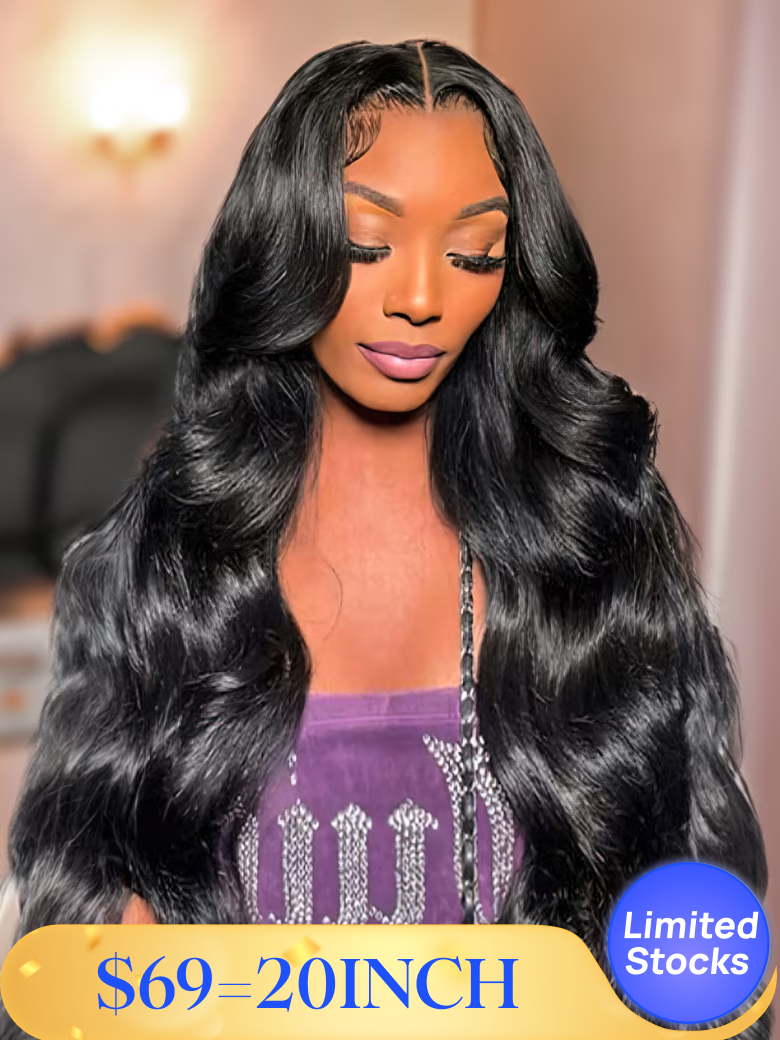 Nadula Flash Sale V Part Wig Body Wave Human Hair Wigs No Leave Out Beginner Friendly 150% Density
