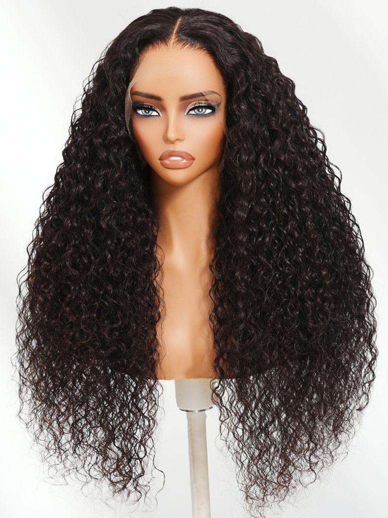 Nadula 13x4 HD Lace Frontal Luxury Quality 15A Raw Human Hair Water Wave Hair Real HD Lace Wig3