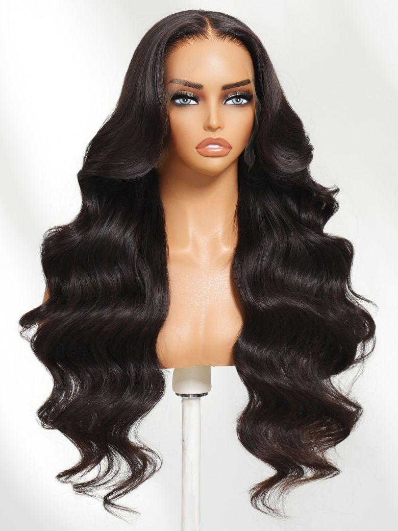 Nadula 13x4 HD Lace Frontal Luxury Quality 15A Raw Human Hair Body Wave Hair 180%-200% Density Wigs3