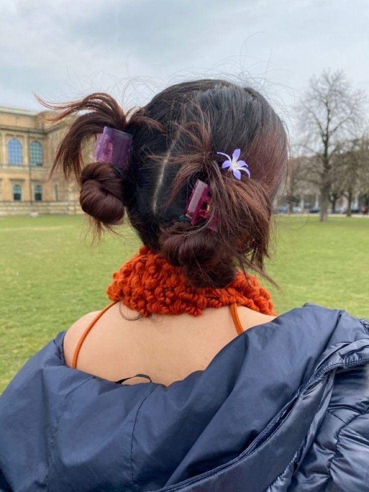 Double Claw Clip Pigtails