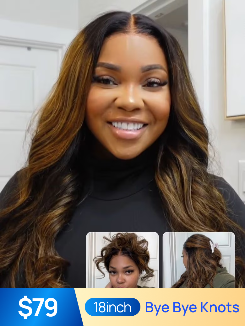 Nadula Flash Sale Highlight Balayage Body Wave Lace Front Shadow