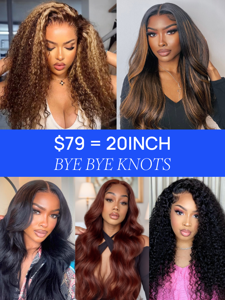 Nadula Flash Sale 7x5 Bye Bye Knots And 13x4 Lace Frontal Swiss Lace Frontal Put On And Go Glueless Human Hair Wigs