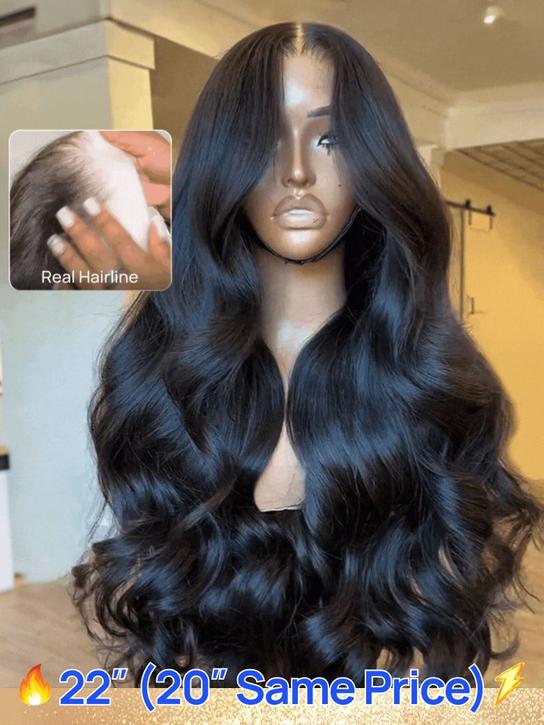 Nadula Flash Sale 7x5 Bye Bye Knots 2.0™ Put On and Go Body Wave Wig Pre Bleached Invisible Knots Glueless Wigs
