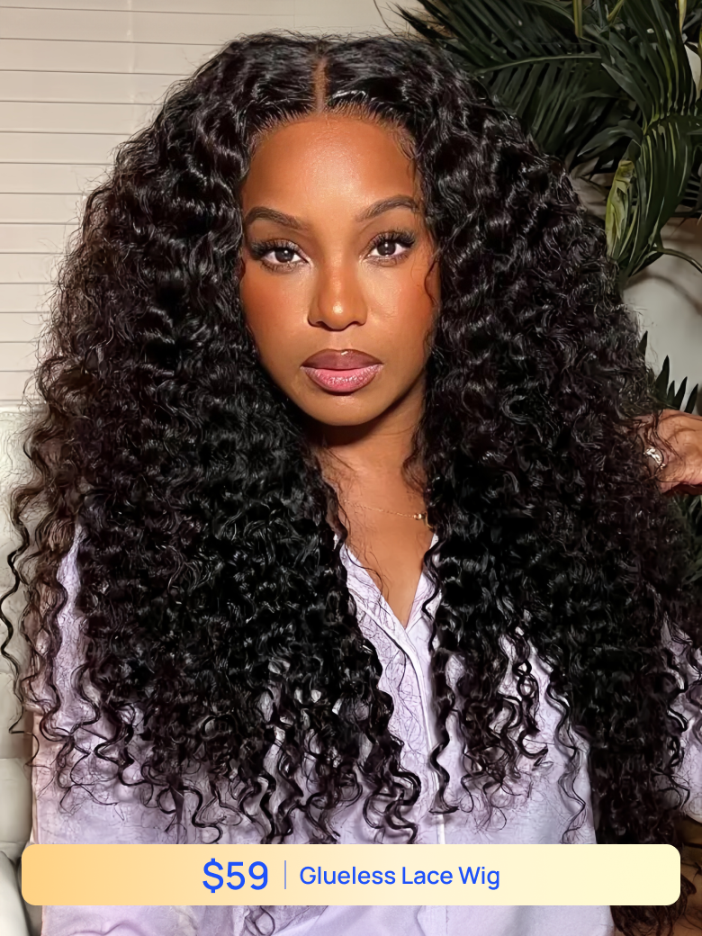 Nadula Flash Sale 4x0.75 T Part Lace Kinky Curly And