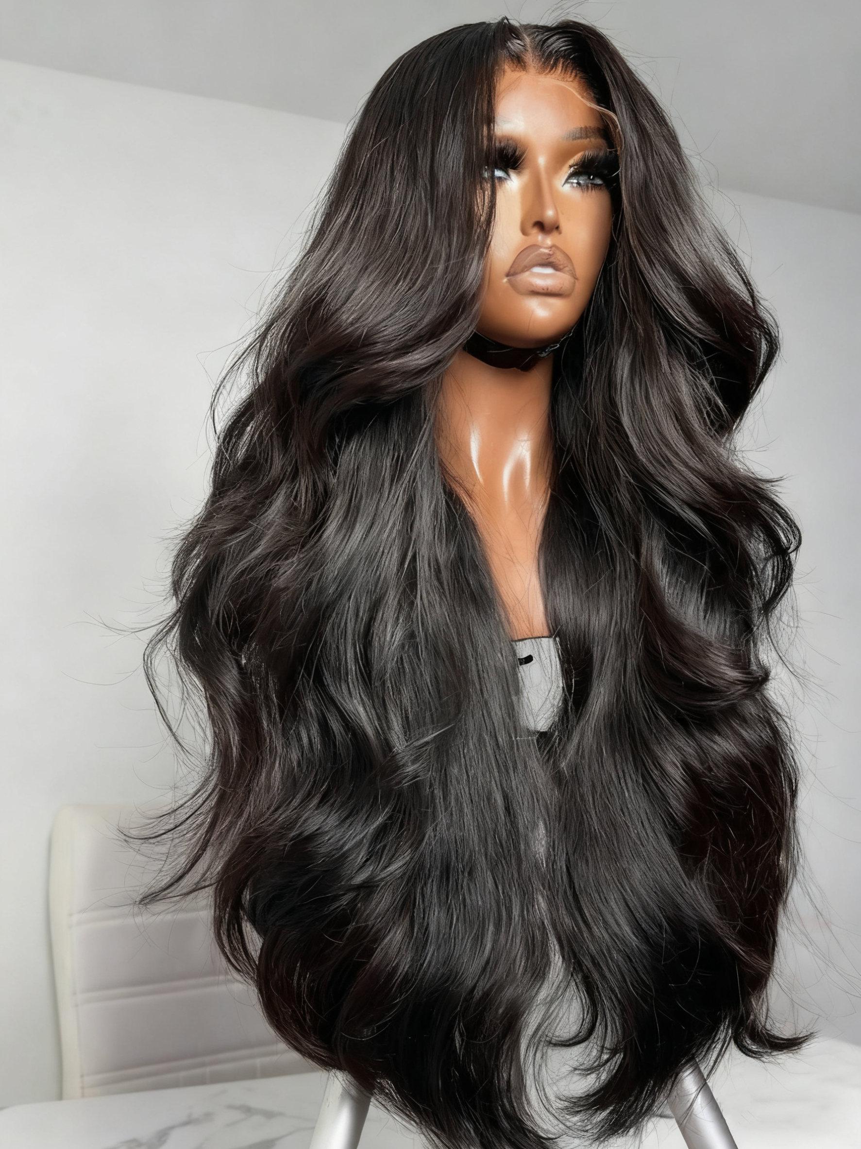 Nadula 13x4 HD Lace Frontal Luxury Quality 15A Raw Human Hair Body Wave Hair 180%-200% Density Wigs