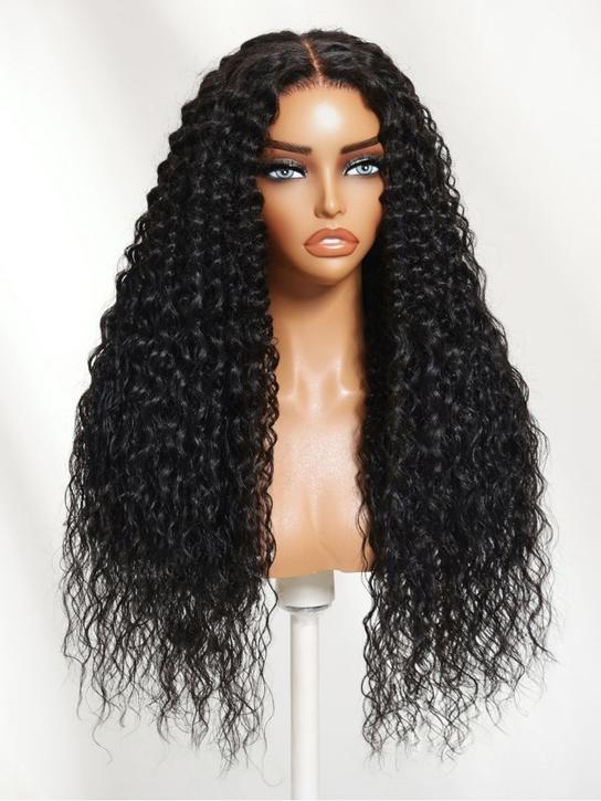 Nadula 7x5 Jerry Curly Top + Water Wave Ends Multi-Dimensional Curly Wig Put On And Go Glueless Human Hair Wig