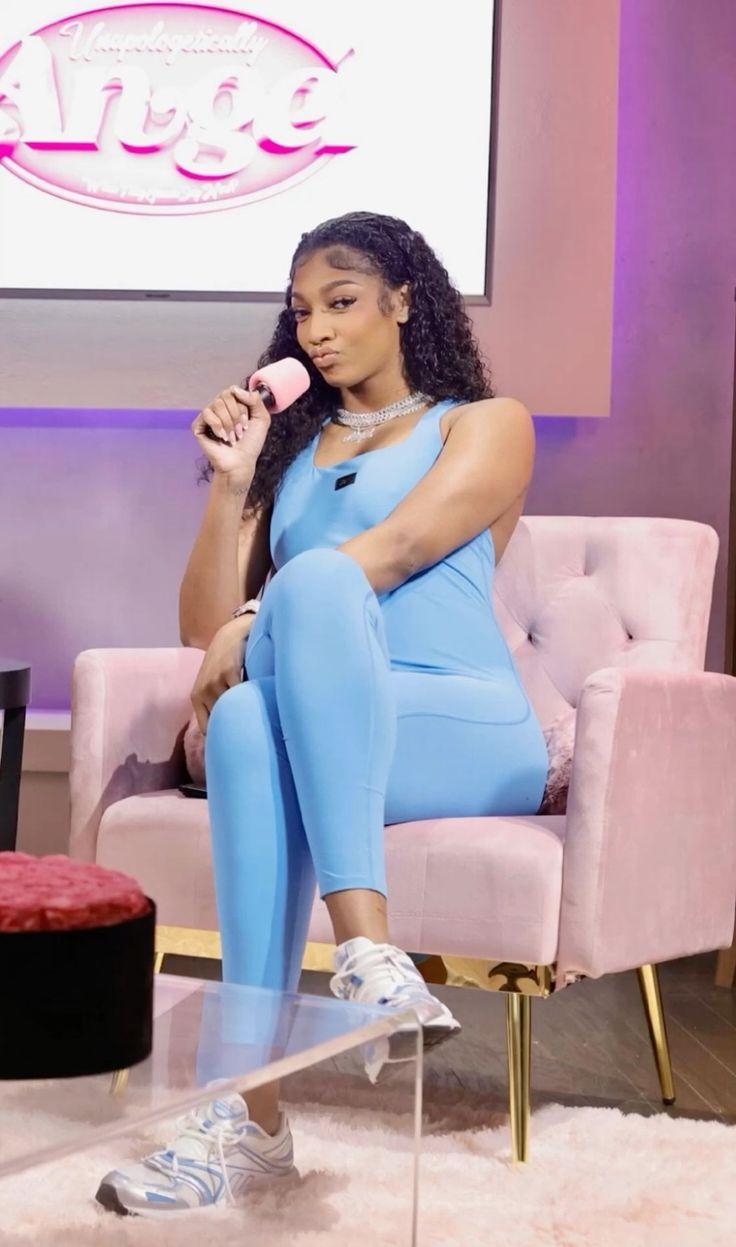 Angel Reese curly hair