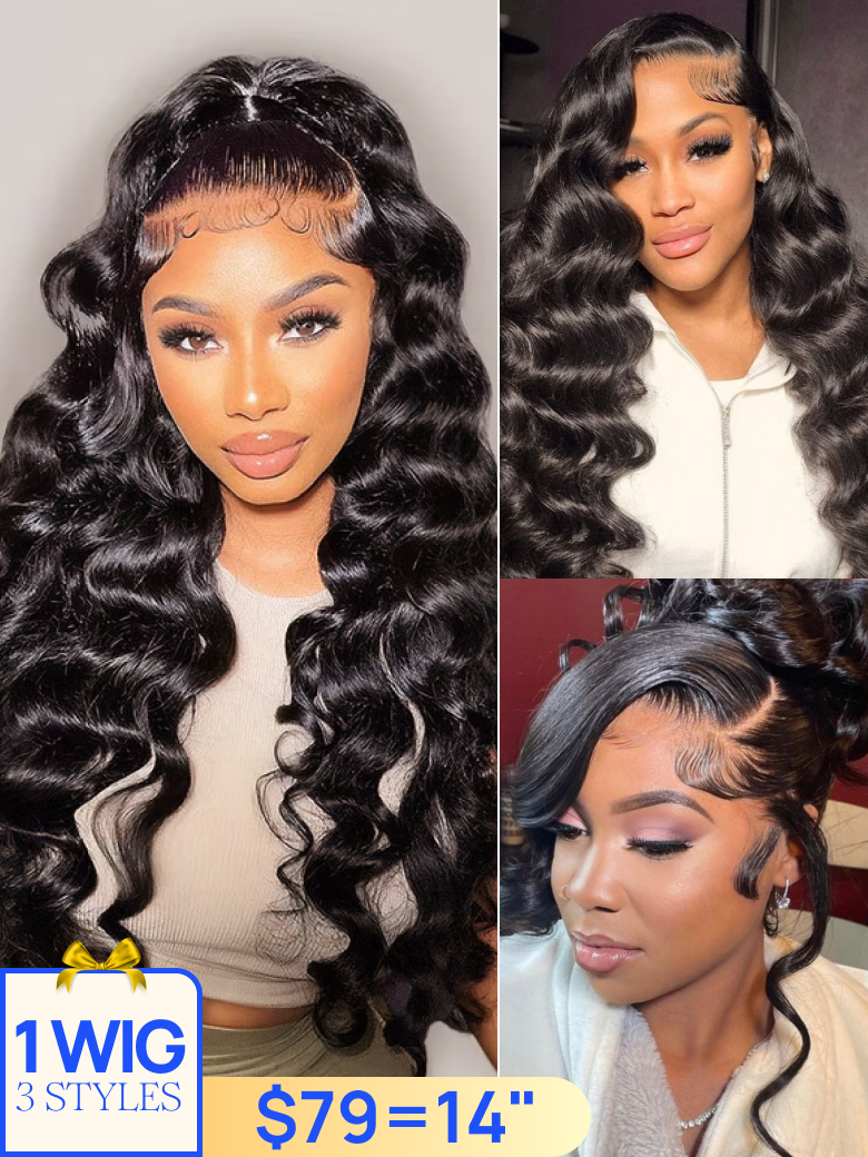 Nadula Flash Sale 360 Lace Front Wigs Body Wave Virgin Hair 180% Density Human Hair Lace Wigs