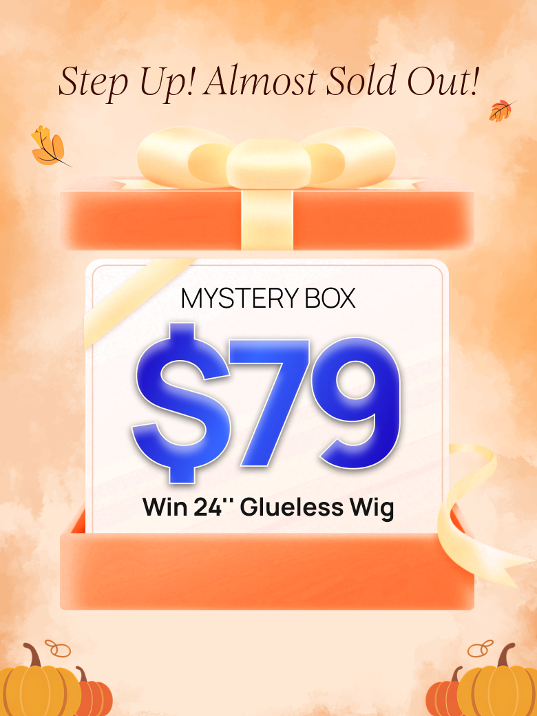 Nadula $79 Mystery Box Win 24 Inch 7*5 Byebye Knots Wig Value $180-$350 Special Offer