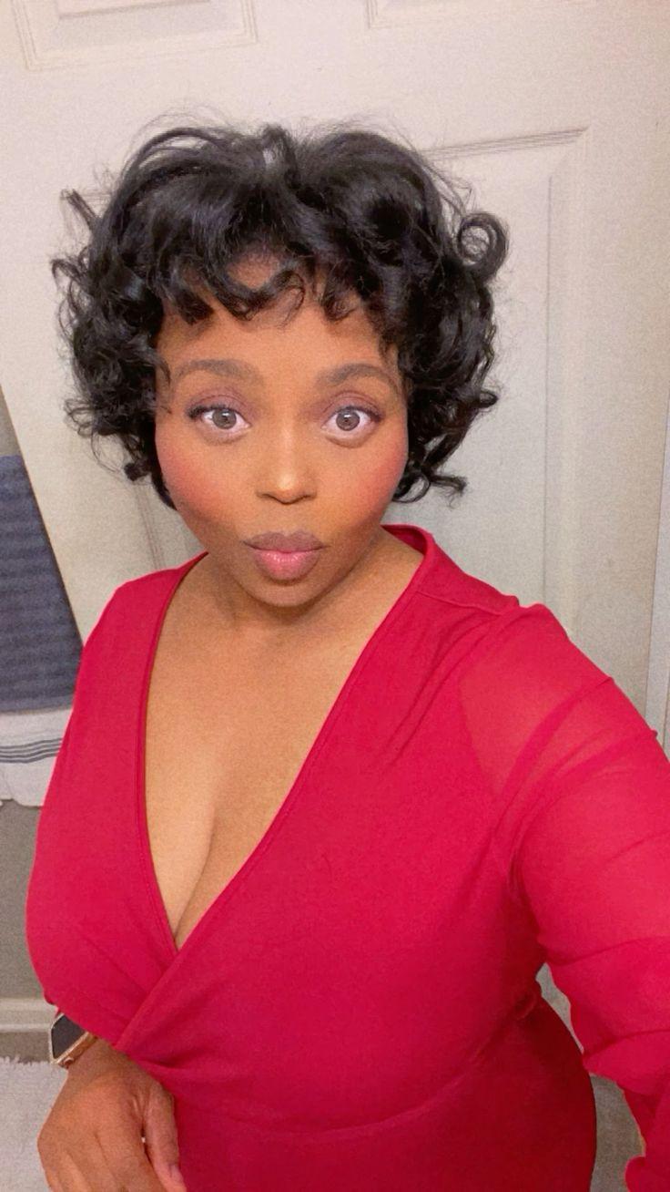 Betty Boop Curly Hairstyle