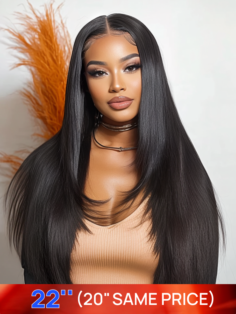Nadula Flash Sale 13x4 Pre everything Straight Lace Frontal Wig