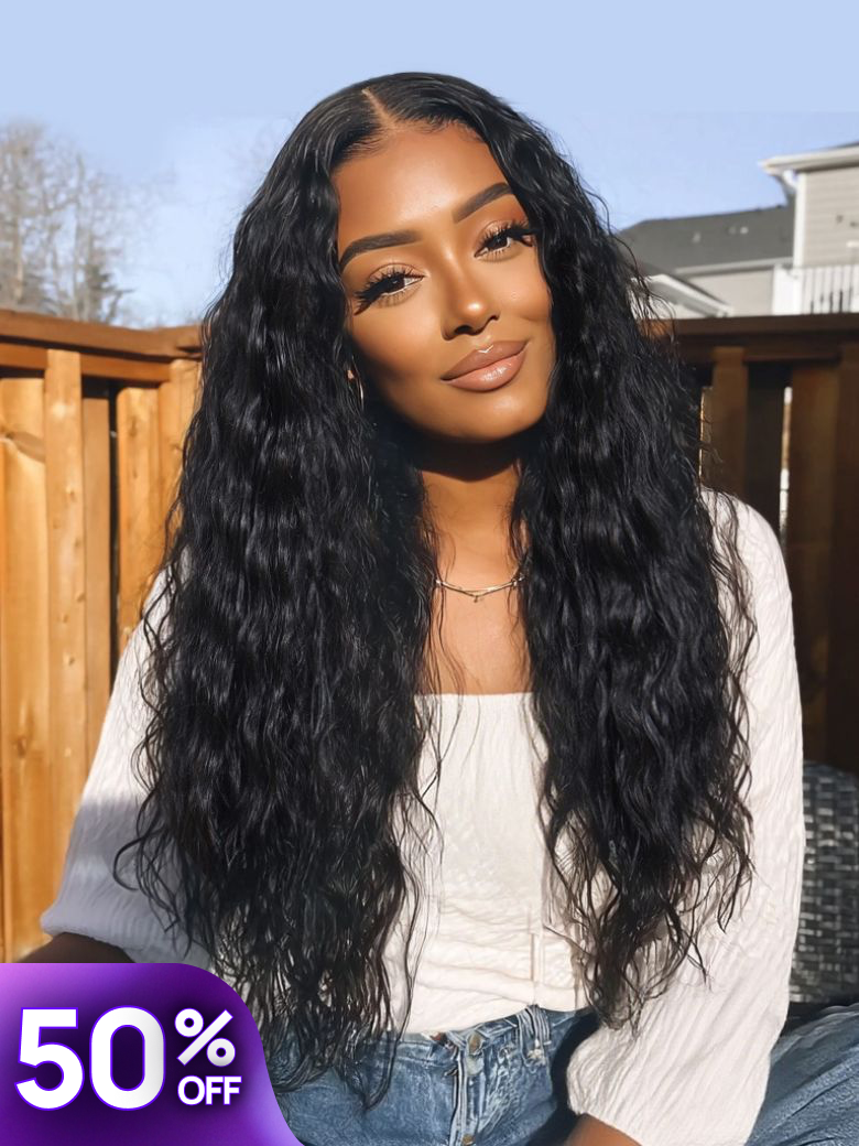 Nadula 13x4 Pre everything™ Breezy Wave Soft Loose Wave Hair Ear To Ear Lace Front Put on and Go Wig with Drawstring
