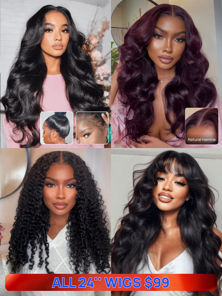 【$99=24 Inch Wig】Nadula Black Friday Sale All 24" Wigs Only