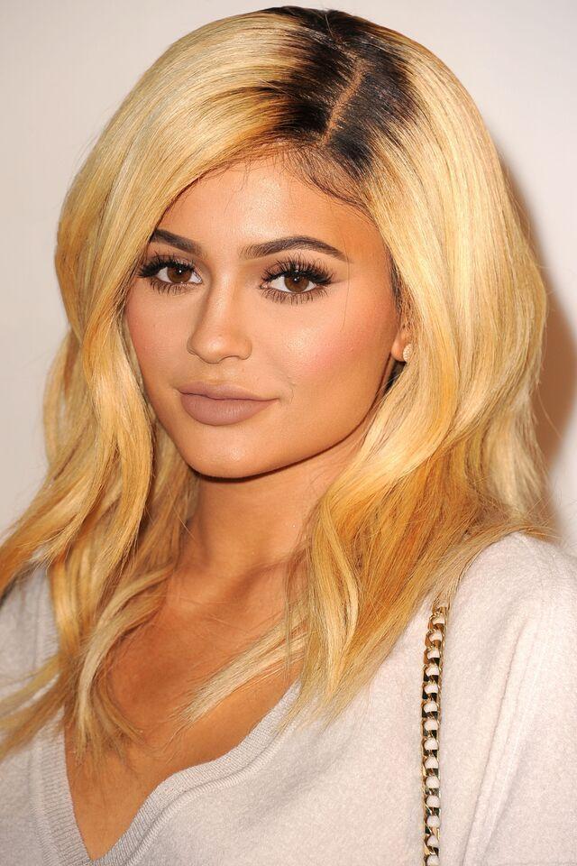 Kylie Jenner Ombre Blonde hair