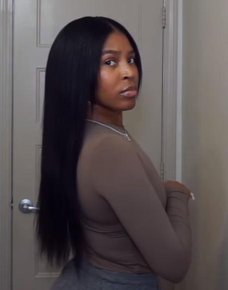 Nadula Yaki Straight V Part Wig